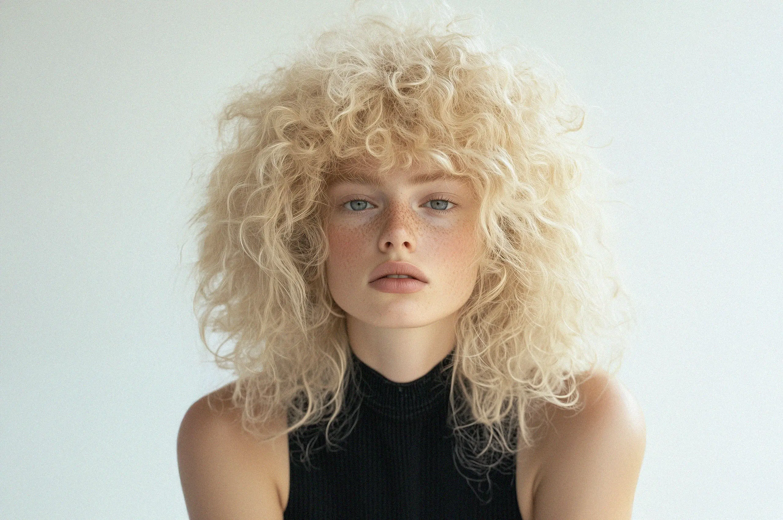 Cannes Image by notthoff La Biosthétique Friseur C Blonde Frau vorne Locken Blond