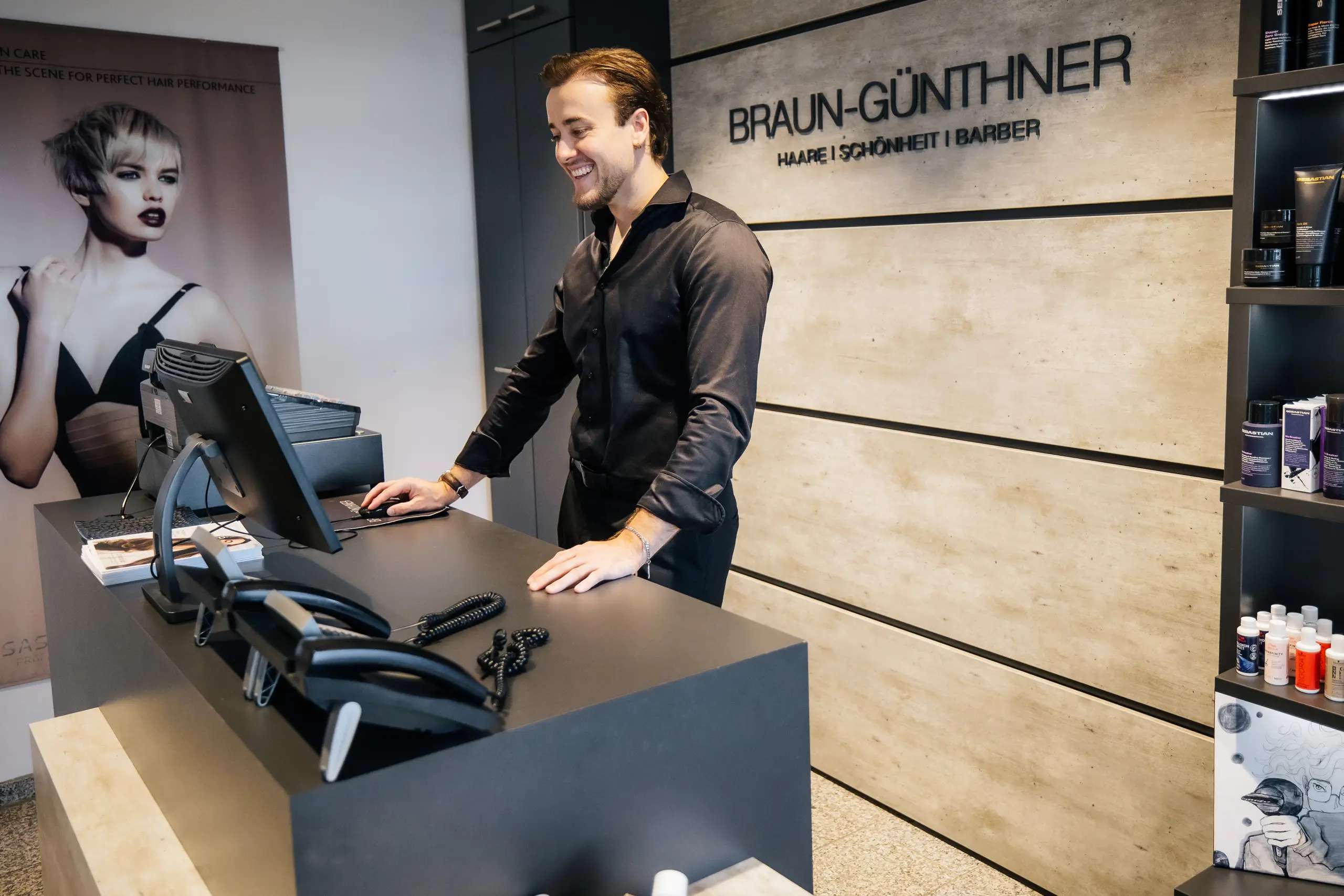 Braun Günthner Haare Schönheit Barber Friseur Böblingen Salon 02
